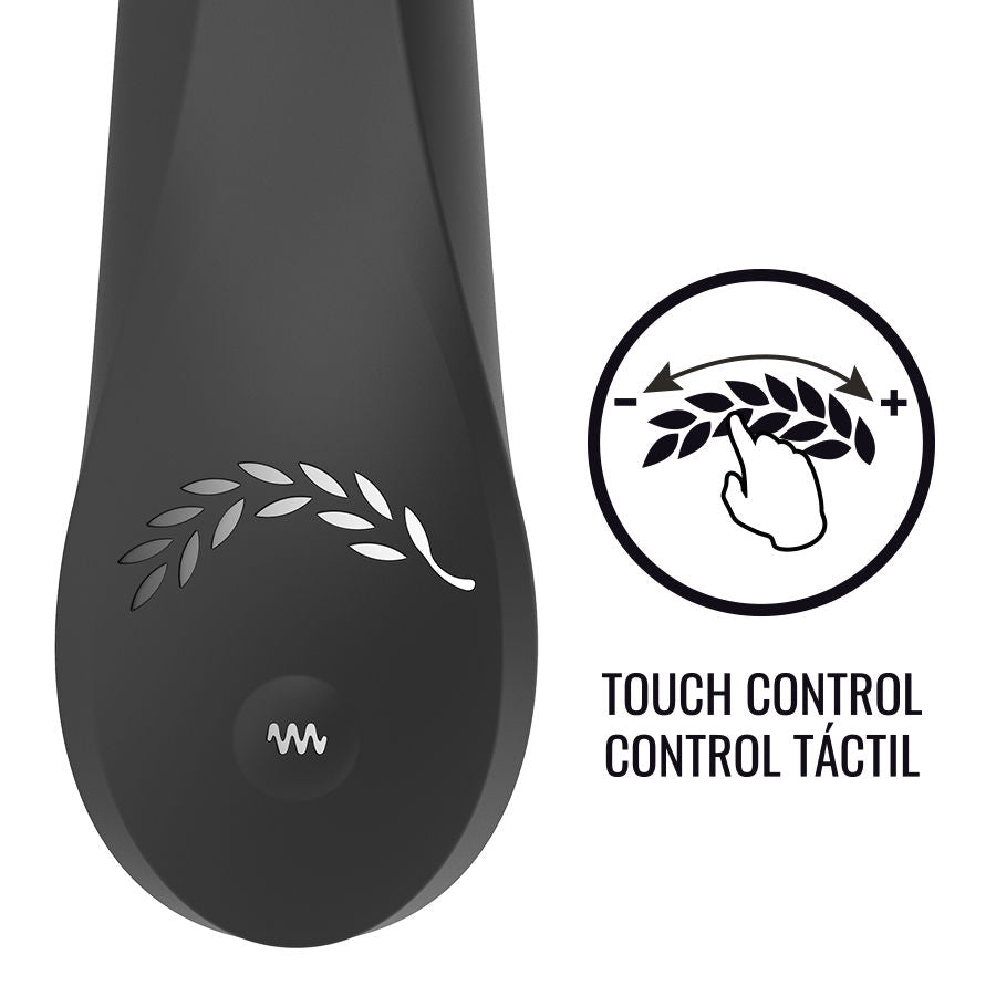 BLACK&SILVER - COMMANDE TACTILE DU VIBRATEUR KEAN BLACK&SILVER