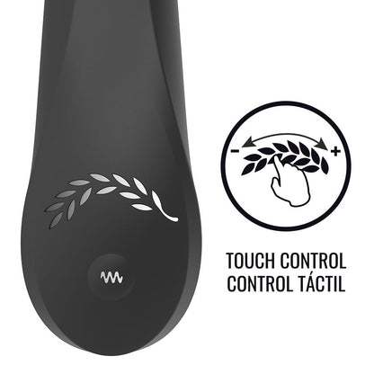 BLACK&SILVER - COMMANDE TACTILE DU VIBRATEUR KEAN BLACK&SILVER