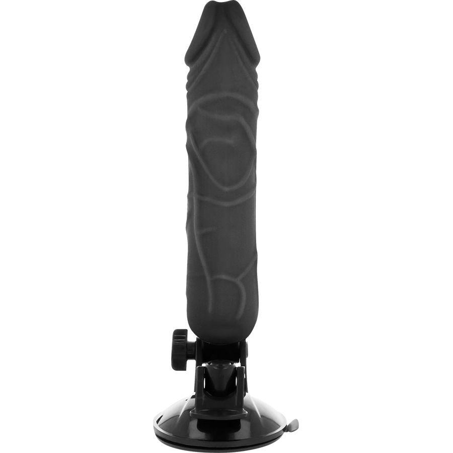 BASECOCK - VIBRATEUR RÉALISTE TÉLÉCOMMANDE NOIR 20 CM -O- 4 CM BASECOCK