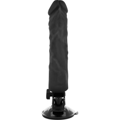 BASECOCK - VIBRATEUR RÉALISTE TÉLÉCOMMANDE NOIR 21 CM -O- 4 CM BASECOCK