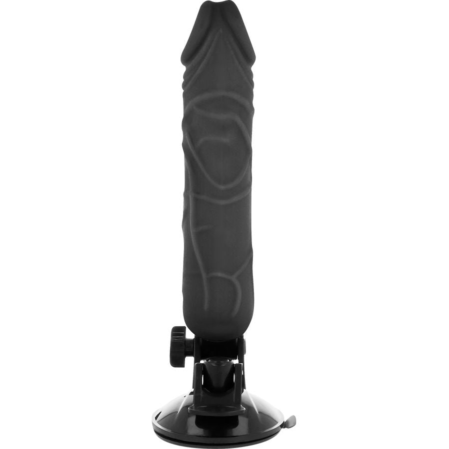 BASECOCK - VIBRATEUR RÉALISTE TÉLÉCOMMANDE NOIR 20 CM -O- 4 CM BASECOCK