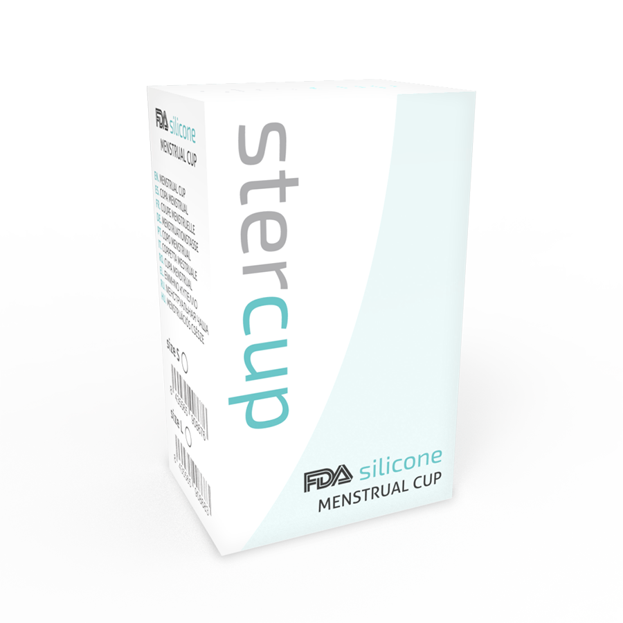 STERCUP - COUPE MENSTRUELLE EN SILICONE FDA ROSE - TAILLE L STERCUP