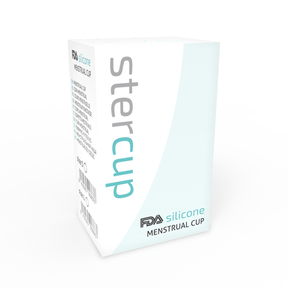 STERCUP - COUPE MENSTRUELLE EN SILICONE FDA ROSE - TAILLE L STERCUP