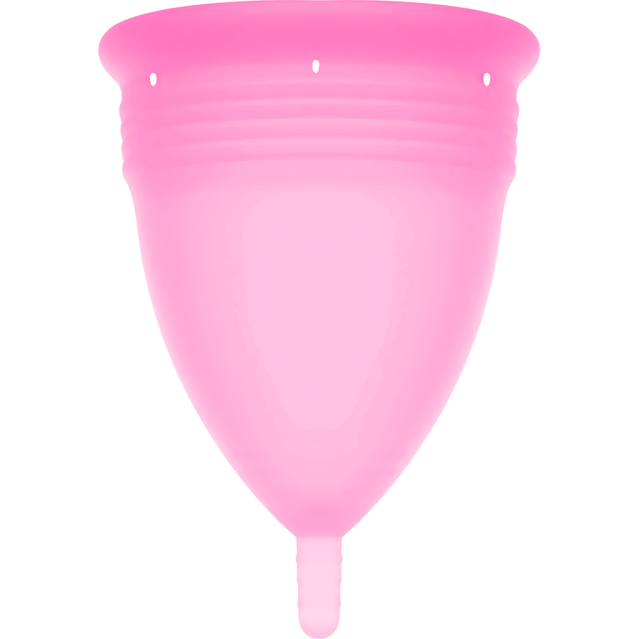 STERCUP - COUPE MENSTRUELLE EN SILICONE FDA ROSE - TAILLE S STERCUP