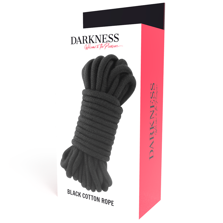 DARKNESS - CORDE JAPONAISE 10 M NOIRE DARKNESS BONDAGE