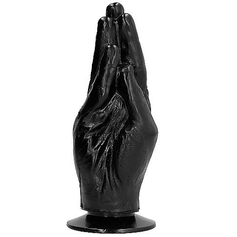 ALL BLACK - GODE FISTING 21 CM ALL BLACK