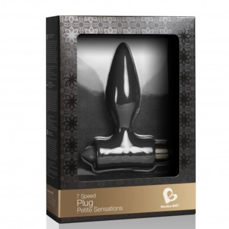 ROCKS-OFF - PLUG ANAL PETITE SENSATIONS POUR DÉBUTANTS - NOIR ROCKS-OFF