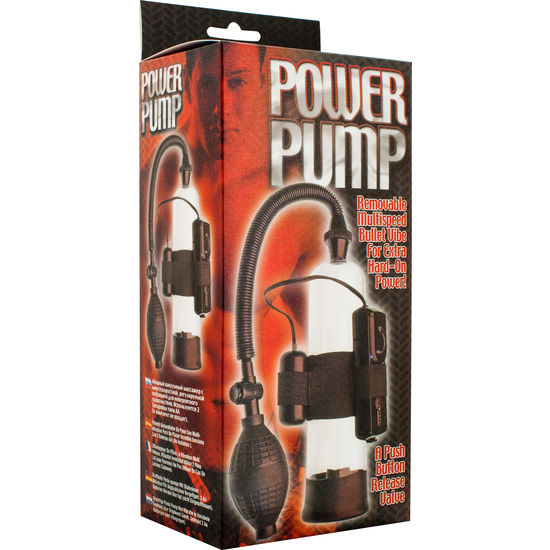 SEVEN CREATIONS - POMPE ÉRECTION POUR LE PÉNIS AVEC VIBRATEUR SEVEN CREATIONS