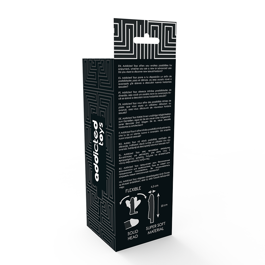 ADDICTED TOYS - EXTENSION DE DONG TRANSPARENTE ADDICTED TOYS