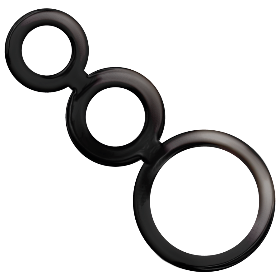 ADDICTED TOYS - ENSEMBLE DANNEAU POUR PÉNIS - FUMÉ ADDICTED TOYS