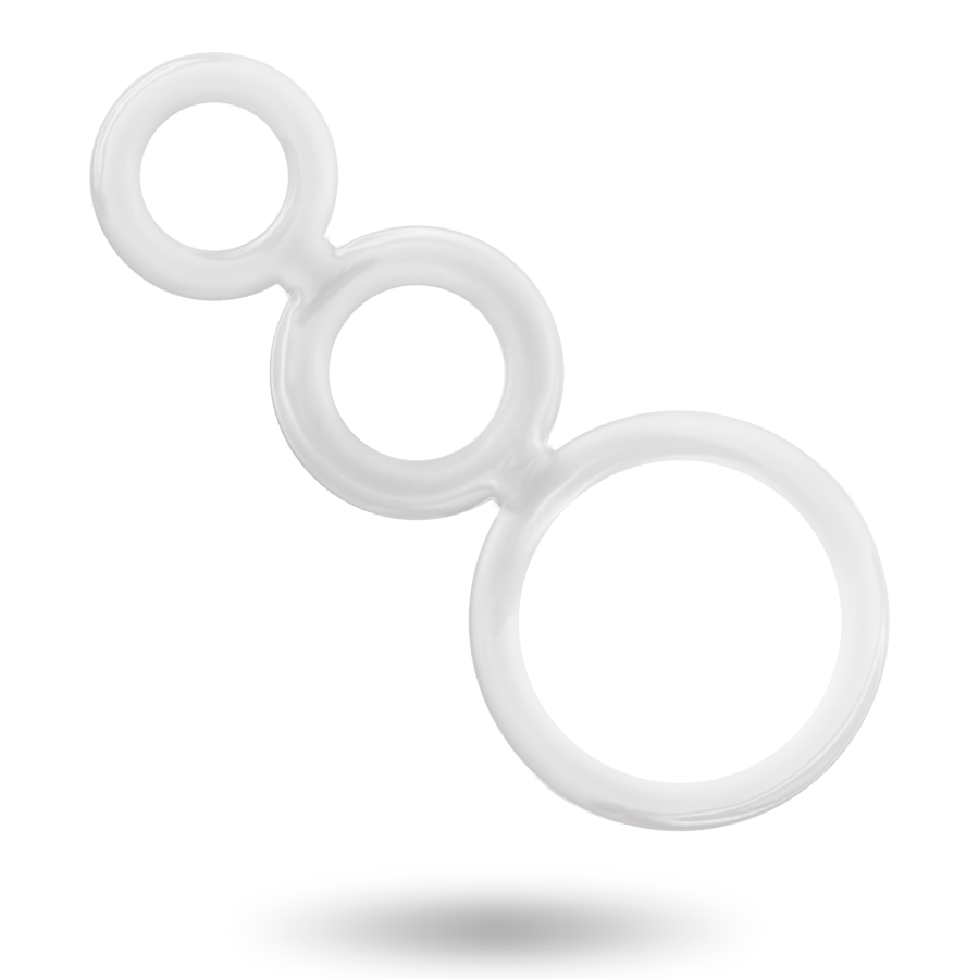 ADDICTED TOYS - ENSEMBLE DANNEAU POUR PÉNIS TRANSPARENT ADDICTED TOYS