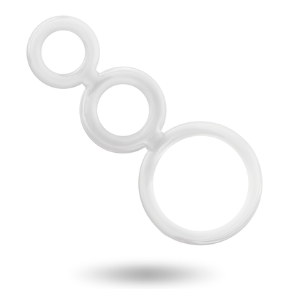 ADDICTED TOYS - ENSEMBLE DANNEAU POUR PÉNIS TRANSPARENT ADDICTED TOYS