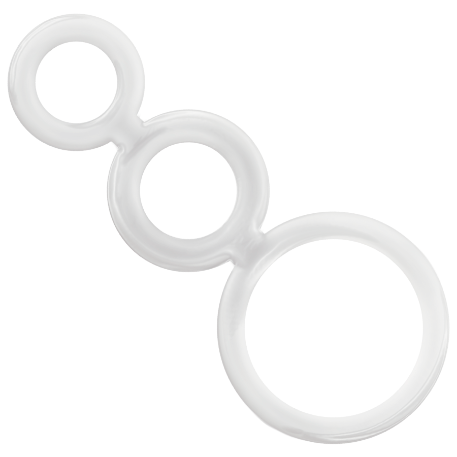 ADDICTED TOYS - ENSEMBLE DANNEAU POUR PÉNIS TRANSPARENT ADDICTED TOYS