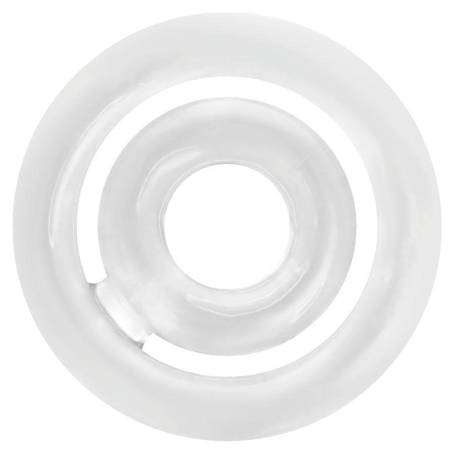 ADDICTED TOYS - POTENZ - PÉNIS C-RING CLAIR ADDICTED TOYS