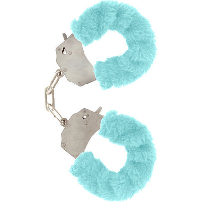 TOYJOY - MANCHETTES FURRY FUN BONDAGE BLEU TOYJOY