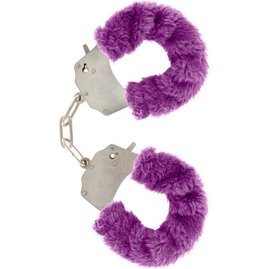 TOYJOY - MANCHETTES FURRY FUN BONDAGE VIOLET TOYJOY