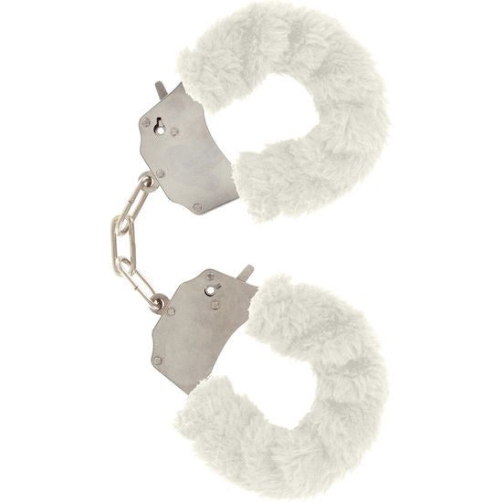 TOYJOY - MANCHETTES FURRY FUN BONDAGE BLANC TOYJOY