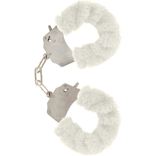TOYJOY - MANCHETTES FURRY FUN BONDAGE BLANC TOYJOY