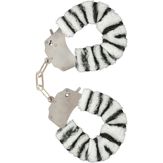 TOYJOY - MANCHETTES FURRY FUN BONDAGE ZÈBRE TOYJOY