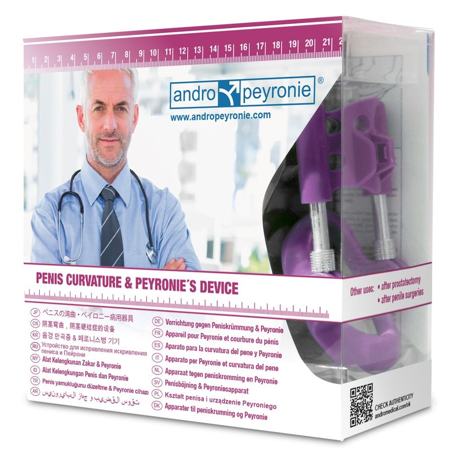 ANDROPEYRONIE - CORRECTION DE LA COURBURE DU PÉNIS ANDRO MEDICAL