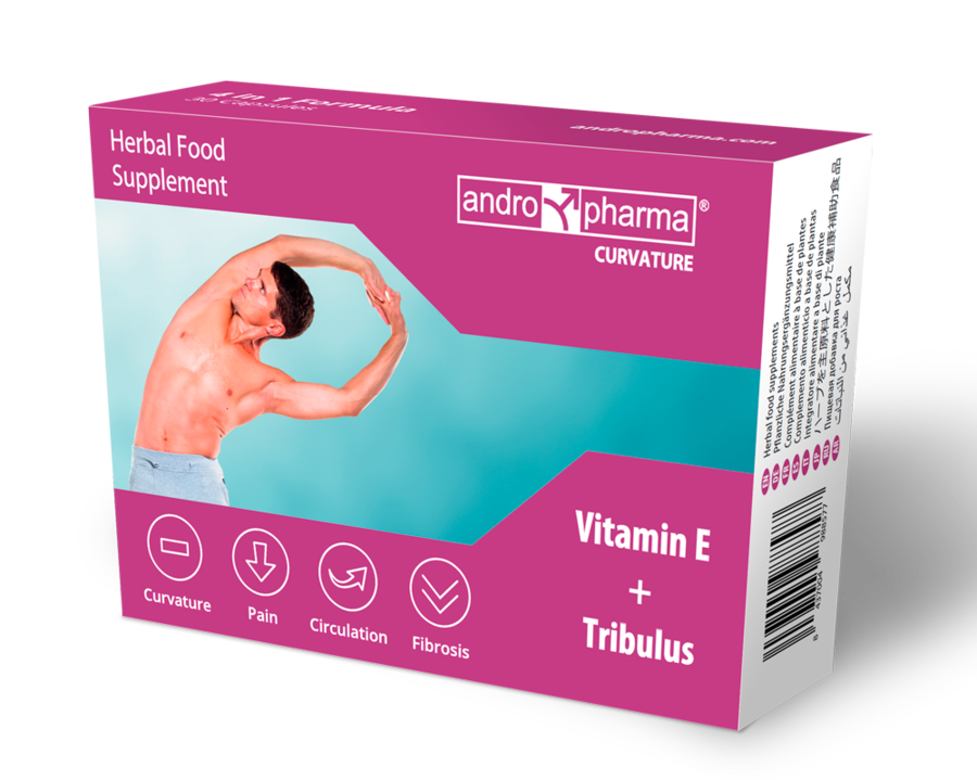 ANDROPHARMA - TRAITEMENT  COURBURE PEYRONIE ANDRO MEDICAL