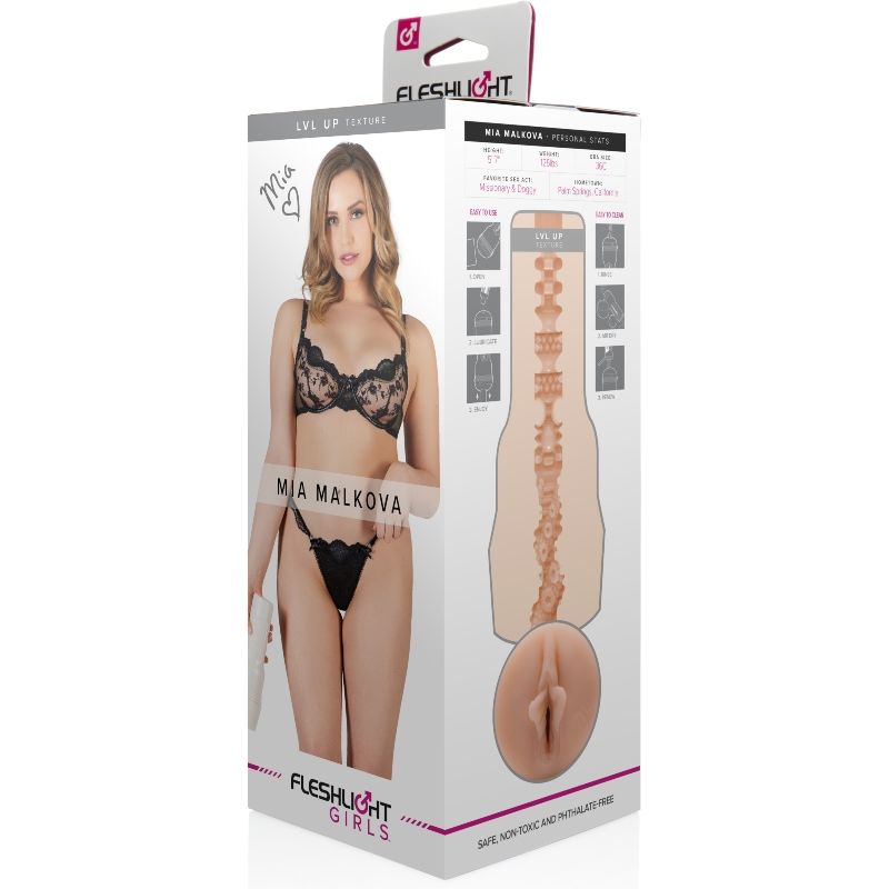 FLESHLIGHT GIRLS - MIA MALKOVA VAGIN LVL UP FLESHLIGHT GIRLS