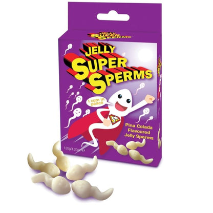 SPENCER & FLEETWOOD - JELLY SUPER SPERM GUMMIES FORME SPERME 120 GR SPENCER & FLETWOOD