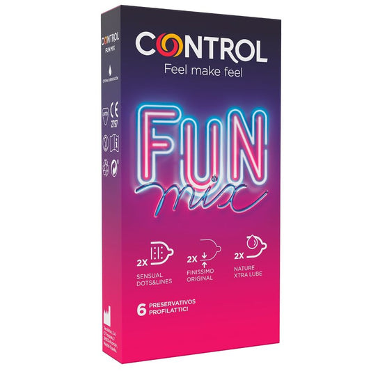 CONTROL - FEEL FUN MIX 6 UDS CONTROL CONDOMS