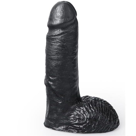 HUNG SYSTEM - GODE RÉALISTE COULEUR NOIR CESAR 19 CM HUNG SYSTEM