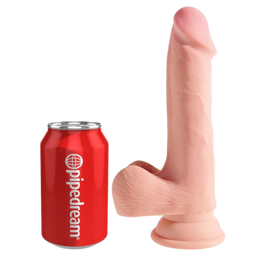 KING COCK - GODE TRIPLE DENSITÉ 19 CM KING COCK PLUS