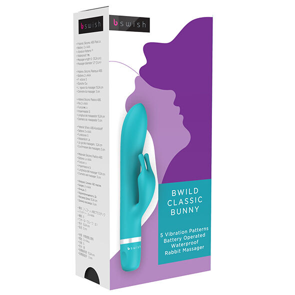 B SWISH - VIBRATEUR BWILD CLASSIC BUNNY RABBIT JADE B SWISH
