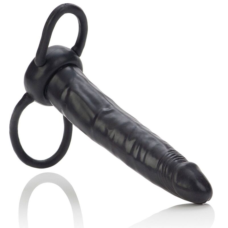 CALEXOTICS - ACCOMMODATEUR DOUBLE PÉNÉTRATEUR NOIR CALEXOTICS