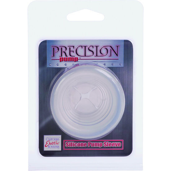 CALEXOTICS - MANCHON DE POMPE UNIVERSEL EN SILICONE CLAIR CALEXOTICS