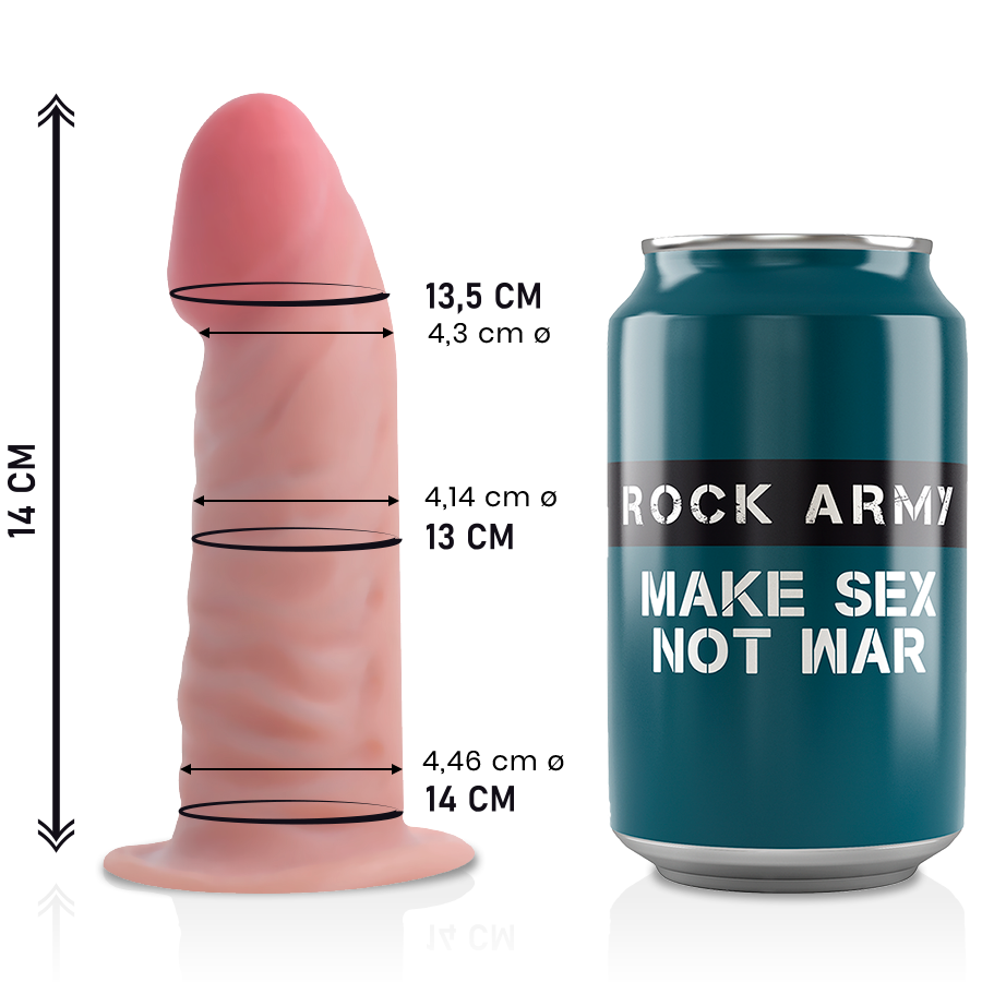 ROCKARMY - DOUBLE DENSITÉ TIGRE 14 CM -O- 4.46 CM ROCK ARMY