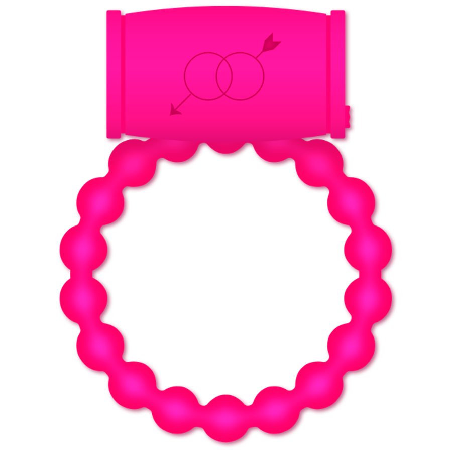 CASUAL LOVE - BAGUE VIBRATRICE 25 ROSE CASUAL LOVE