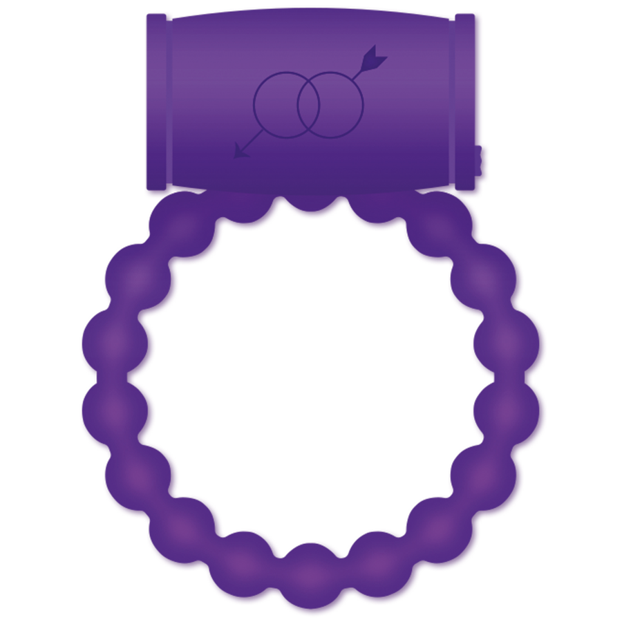 CASUAL LOVE - ANNEAU VIBRATEUR COUPLE 25 VIOLET CASUAL LOVE