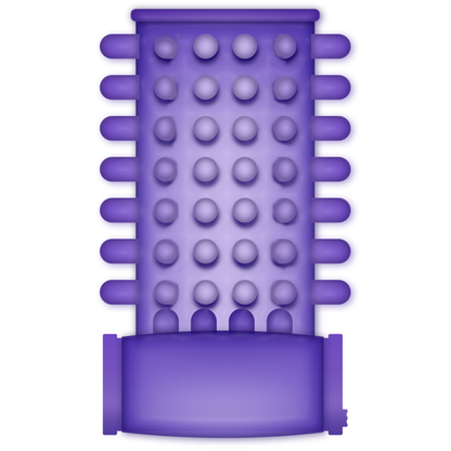 CASUAL LOVE - COUVERCLE DE PÉNIS DE VIBRATEUR LILAS CASUAL LOVE