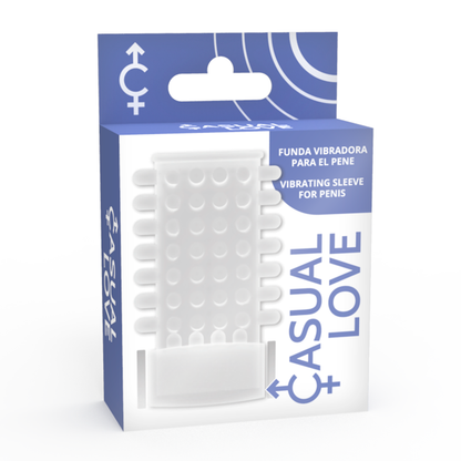 CASUAL LOVE - COUVERCLE DE PÉNIS TRANSPARENT  ANNEAU CASUAL CASUAL LOVE