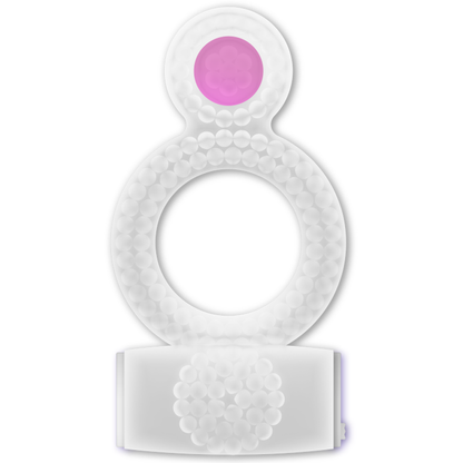 CASUAL LOVE - BAGUE TRANSPARENTE DOUBLE PLAISIR CASUAL LOVE