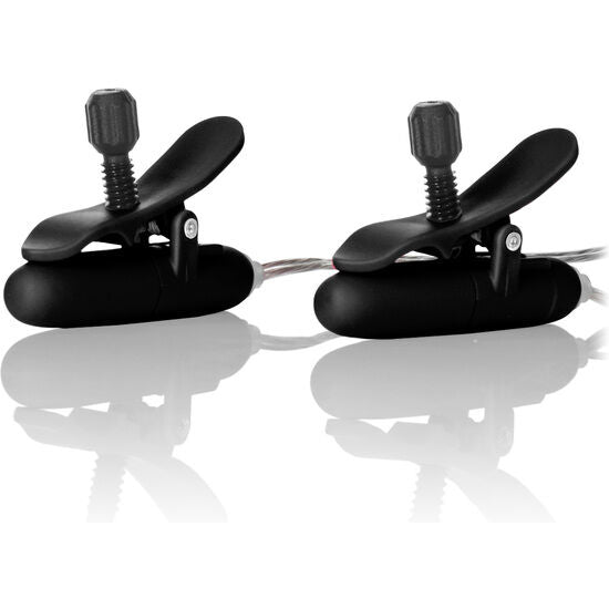 CALEXOTICS - VIBR TEASERS CHAUFFANT NIPPLE NOIR CALEXOTICS