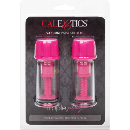 CALEXOTICS - VENTOUSE À TÉTINE ROSE À TOURNER VIDE CALEXOTICS