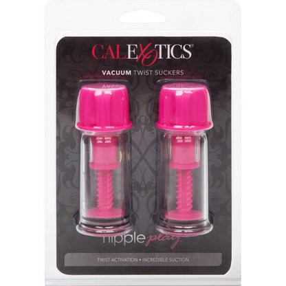 CALEXOTICS - VENTOUSE À TÉTINE ROSE À TOURNER VIDE CALEXOTICS