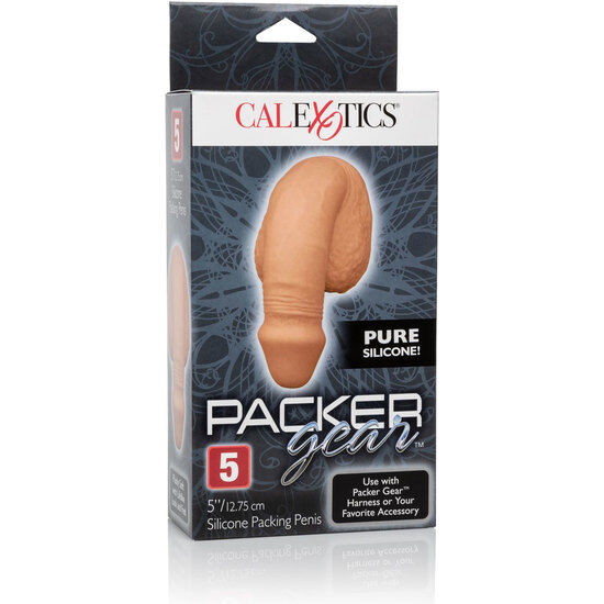 CALEXOTICS - EMBALLAGE SILICONE PÉNIS 12.75 CM CARAMEL CALEXOTICS