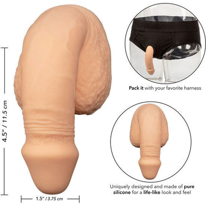 CALEXOTICS - EMBALLAGE SILICONE PÉNIS 12.75 CM CHAIR CALEXOTICS