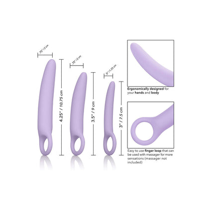 CALEXOTICS - DR LAURA BERMAN ALENA ENSEMBLE DE 3 DILATEURS EN SILICONE CALEXOTICS