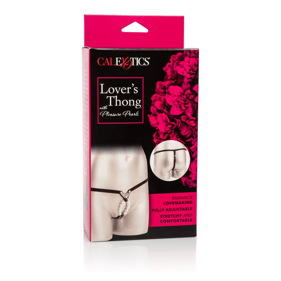 CALEXOTICS - LOVERS STRING AVEC PERLES DE PLAISIR CALEXOTICS