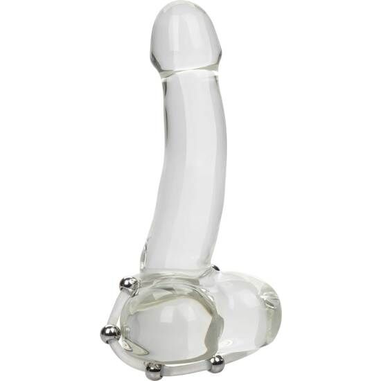 CALEXOTICS - BAGUE EN SILICONE PERLÉE ACIER XL CALEXOTICS