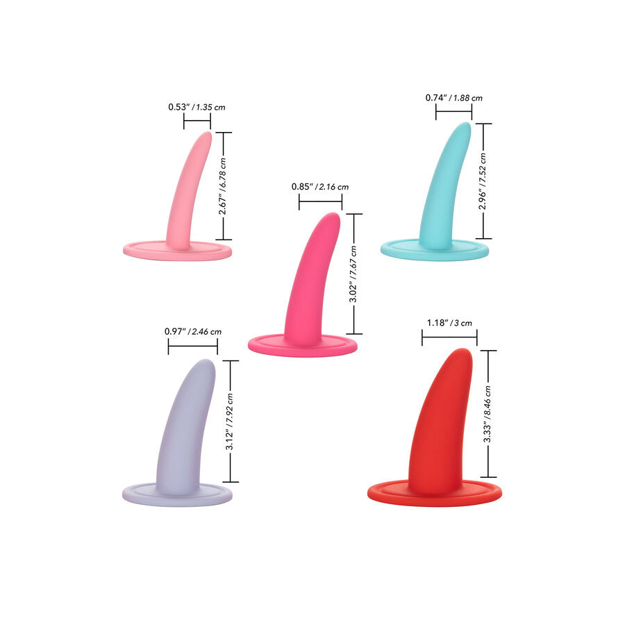 CALEXOTICS - ENSEMBLE DE DILATATEURS PORTABLES 5PC CALEXOTICS
