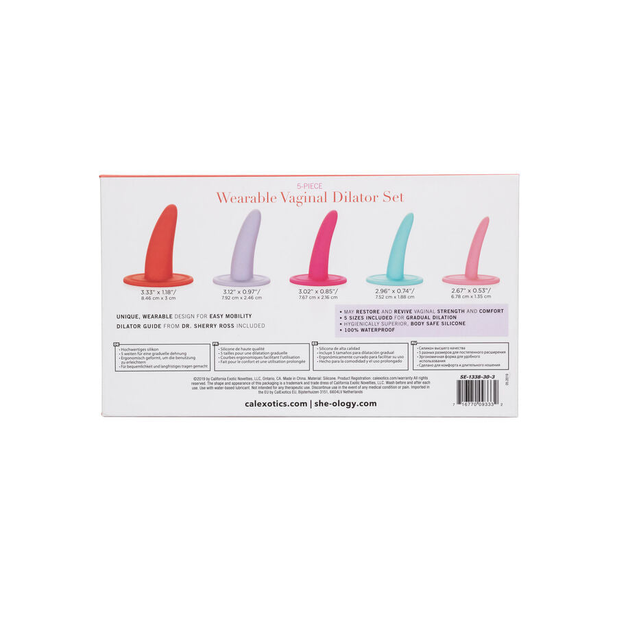 CALEXOTICS - ENSEMBLE DE DILATATEURS PORTABLES 5PC CALEXOTICS