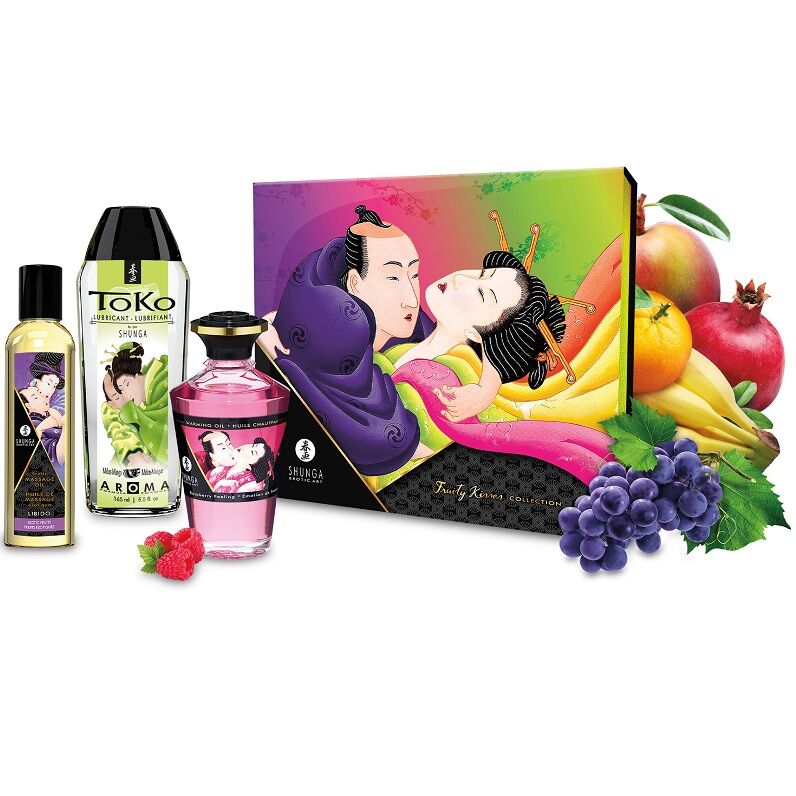 SHUNGA - KIT COLLECTION BAISERS FRUITÉS SHUNGA KITS